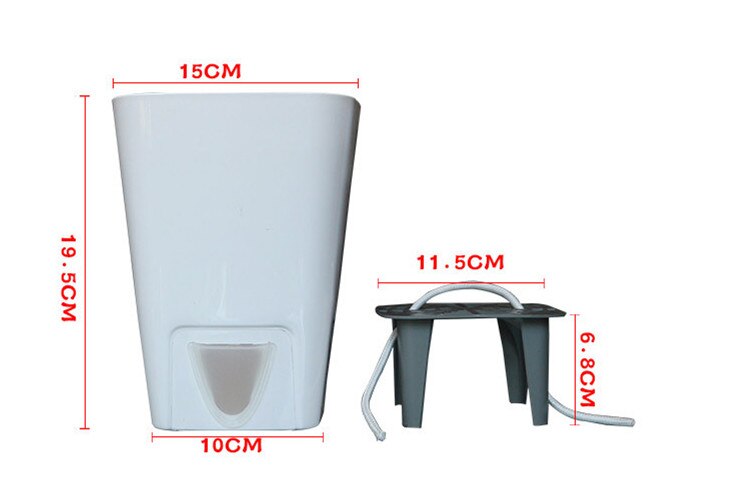 Automatic Flower Plants Pot PP Self Watering Planters Indoor Nursery Pot