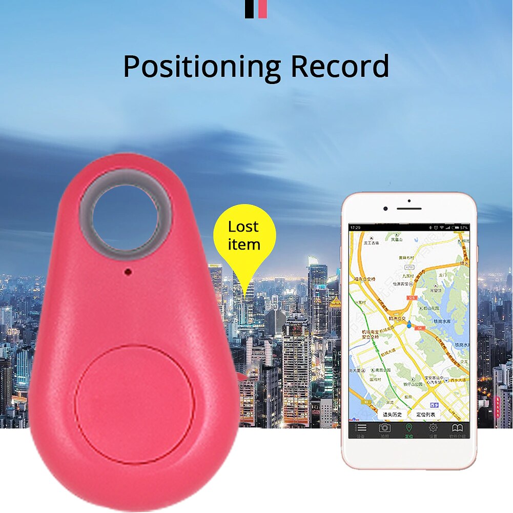 6 pièces Mini détecteur de clé Anti-perte alarme GPS localisateur d'article pour chien de compagnie enfant porte-clés portefeuille téléphone étiquette intelligente traceur Bluetooth