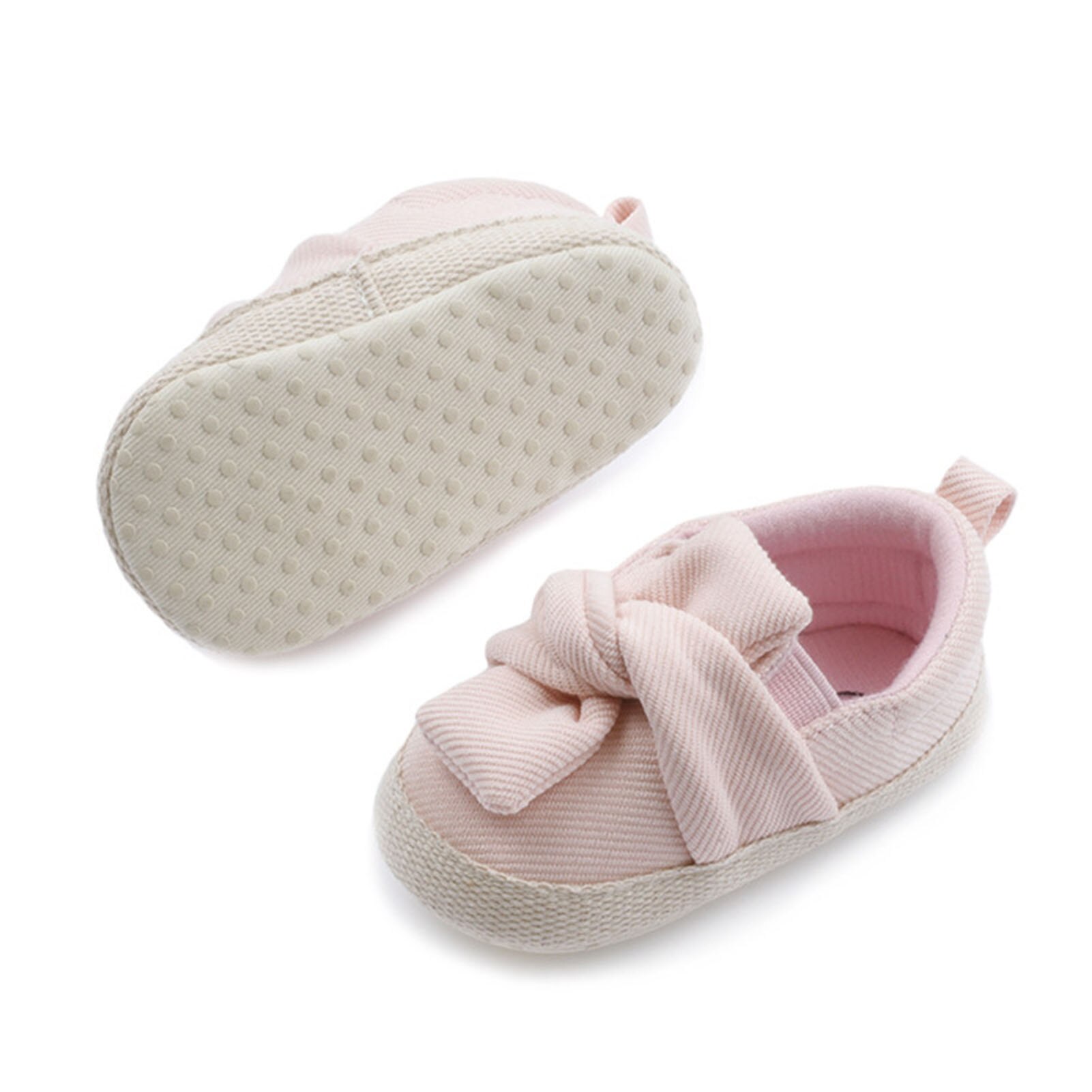 Babies Toddlers Bowknot Breathable Anti-slip Soft Sole Prewalker Flat Shoes
