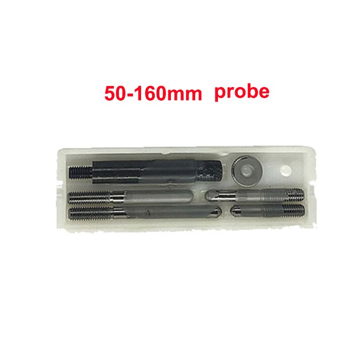 50-160mm Inner Diameter Bore Gauge Measuring Rod + Probe Accessories 10mm indicaotor Inner Diameter Gauge digital indicator: 50-160mm probe