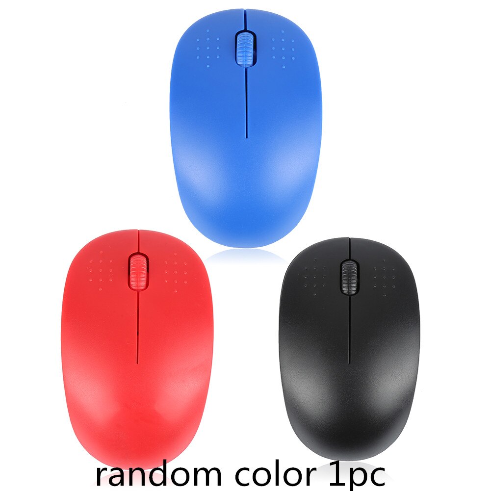 Wireless Mouse 4 Buttons Ergonomic 2.4GHz Mouse Wireless Portable Ultra Thin Mice for PC Desktop Laptop Windows Computer Mouse: random color 1pc