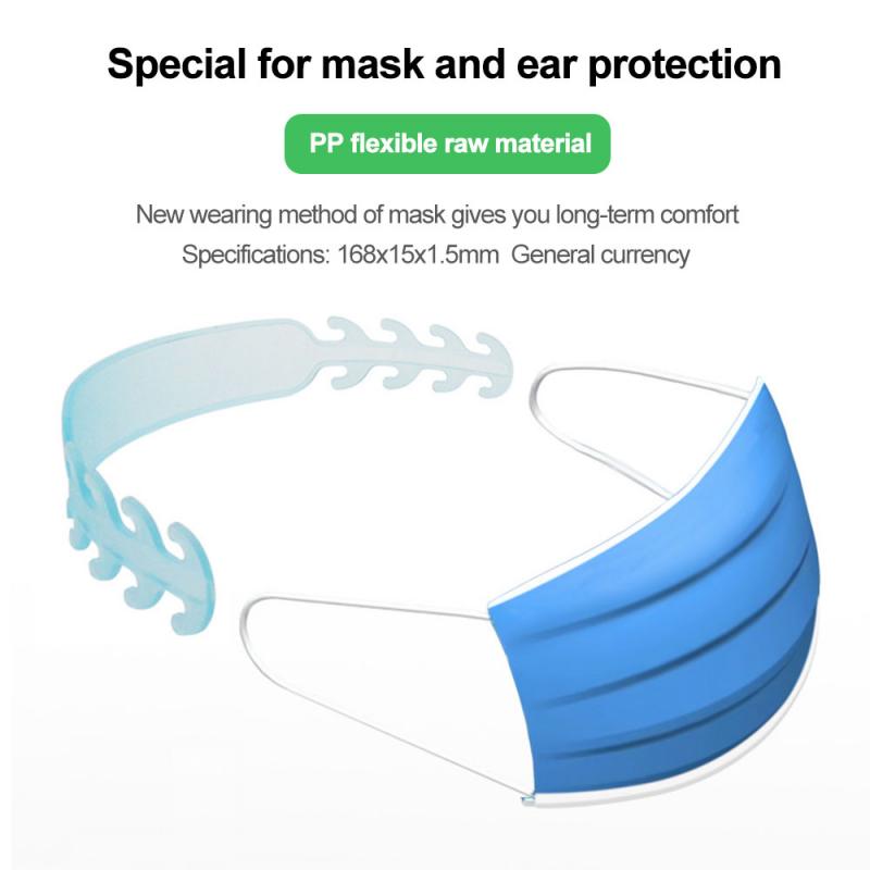 Corde d'extension de masque avec la lanière réglable de masque de Blukle empêchent l'oreille-tirant la corde de support de repos commode accrochent sur la ficelle de cou de cou