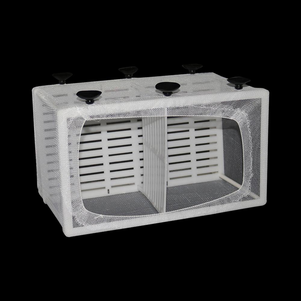 Aquarium Water Isolatie Netwerk Hangende Vis Fokken Fokken Isolatie Box Aquarium Aquarium Accessoire Twee Grootte Optioneel 1Pc