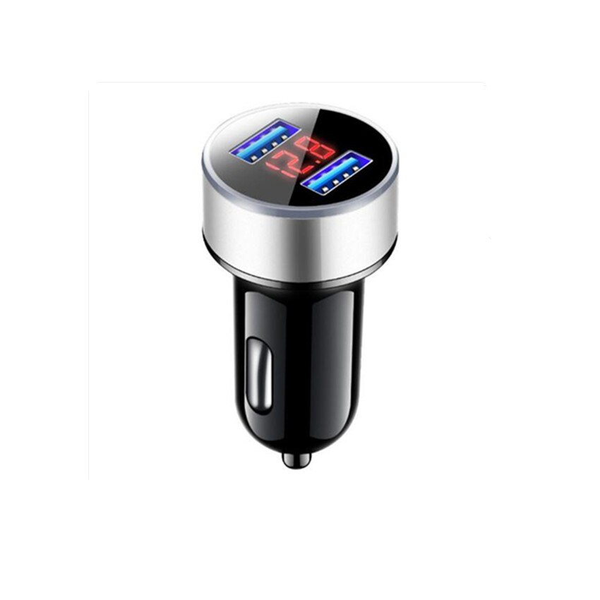 car charger usb Cigarette Lighter Socket adapter FOR solaris peugeot 206 hyundai accent ford focus mk3 mercedes w212 asx: Silver