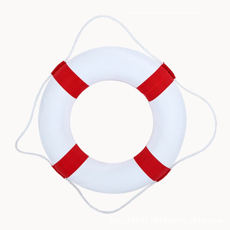 Middellandse Solid Reddingsboei Decoratie Kinderen Volwassen Schuim Professionele Reddingsboei Water Rescue Seguridad Water Sport DK50LB: Red Children