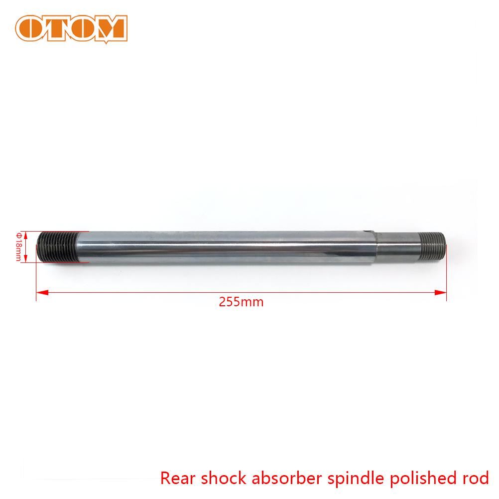 OTOM ammortizzatore moto ammortizzatore asta interna assemblaggio valvola piastra tampone esterno colla mandrino paraolio sede per FASTACE KAYO: marrone