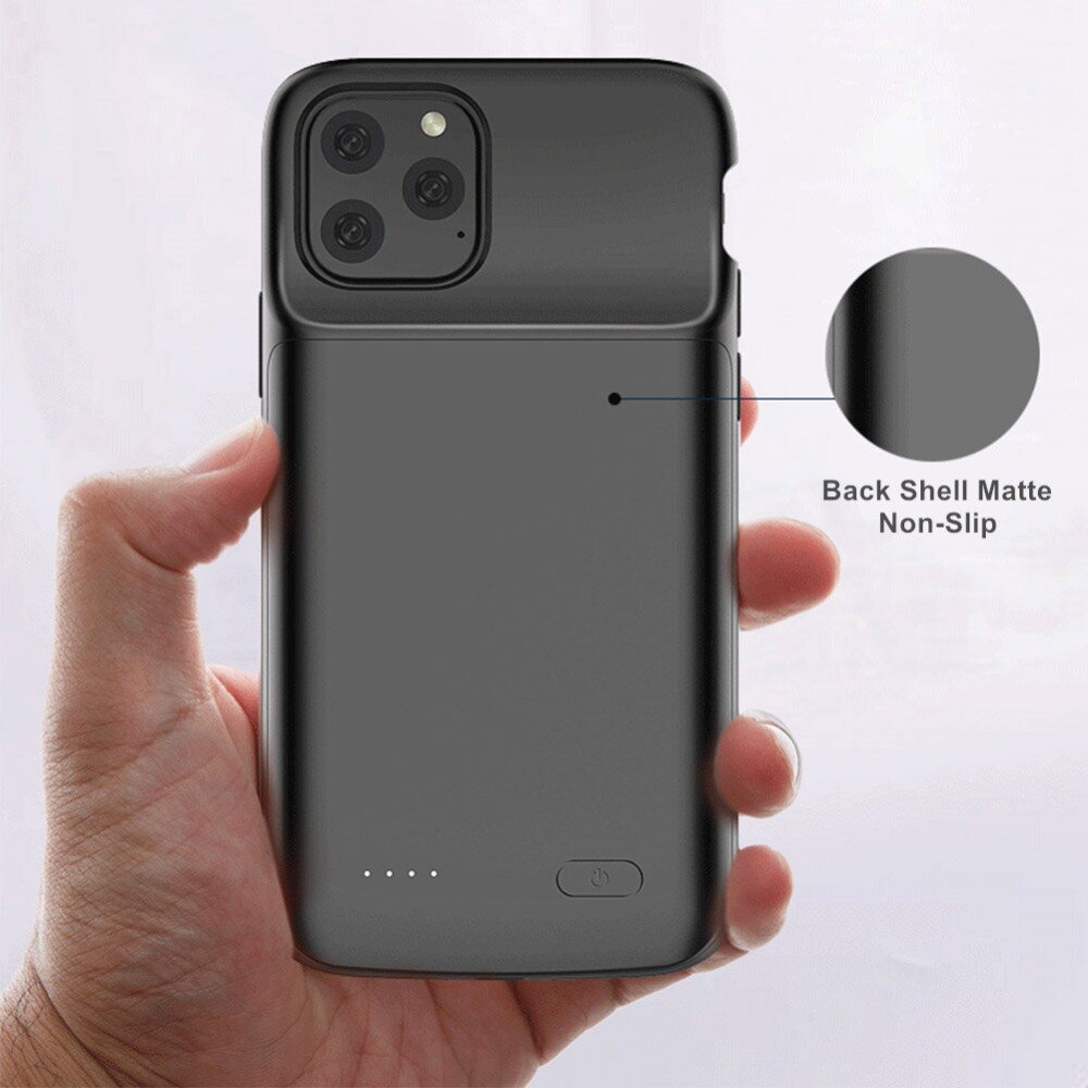 QuLing para IPhone SE 6 6S 7 7 6 6S Plus 7 8 Plus X XS X XR XS Max 11 Pro 11 Pro Max 12 Mini 12 cargador de batería Banco de la energía