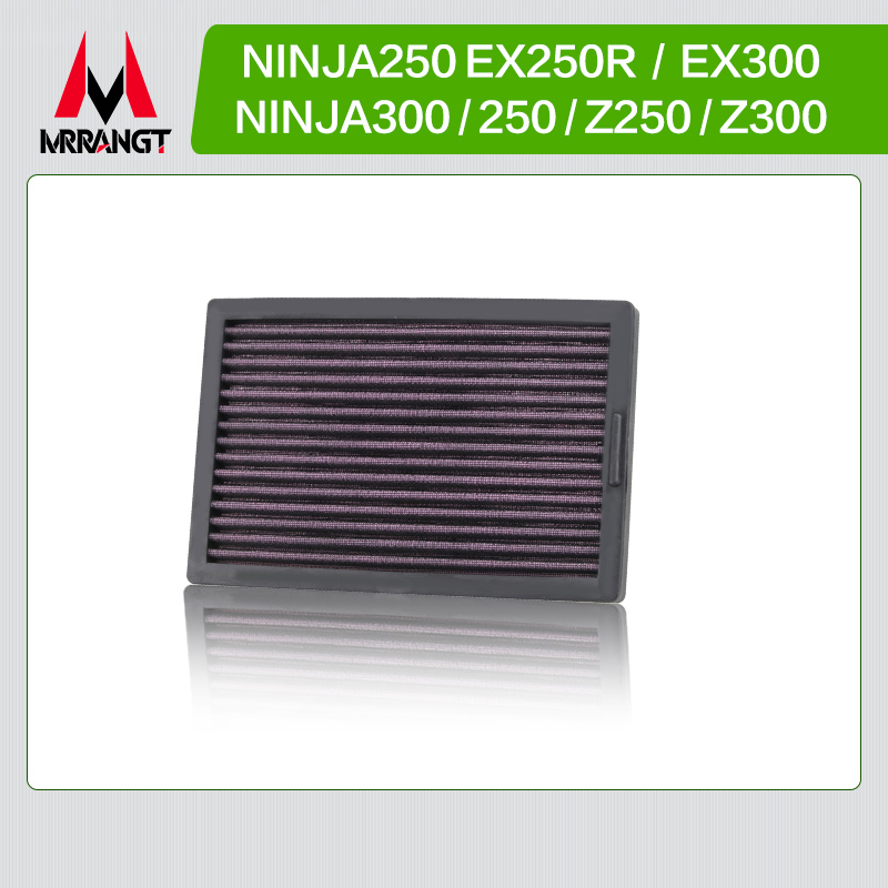 Filtro aria moto di alta qualità per KAWASAKI NINJA 250 300 400 ER6N ER6F Z750 Z800 Z900 ZR900 Z1000 Z1000SX: esercito verde