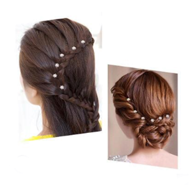 Presilha de cabelo de pérolas, presilhas com pérolas brancas para cabelo, acessórios de casamento para mulheres, ferramentas de estilo de cabelo 10 pçs/lote