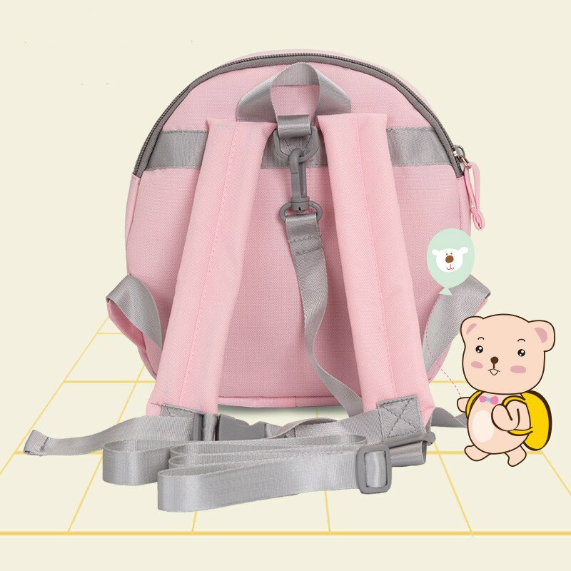 Mignon bébé sécurité harnais sac à dos enfant en bas âge Anti-perte sac enfants confort Traction cartable enfant en bas âge anti perdu zone poignet lien