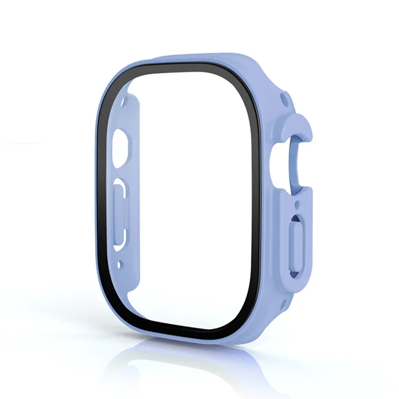 Glass+case For Apple Watch Ultra 49mm PC Bumper+Screen Protector Tempered luxury box Cover for apple watch ultra 2 Accessories