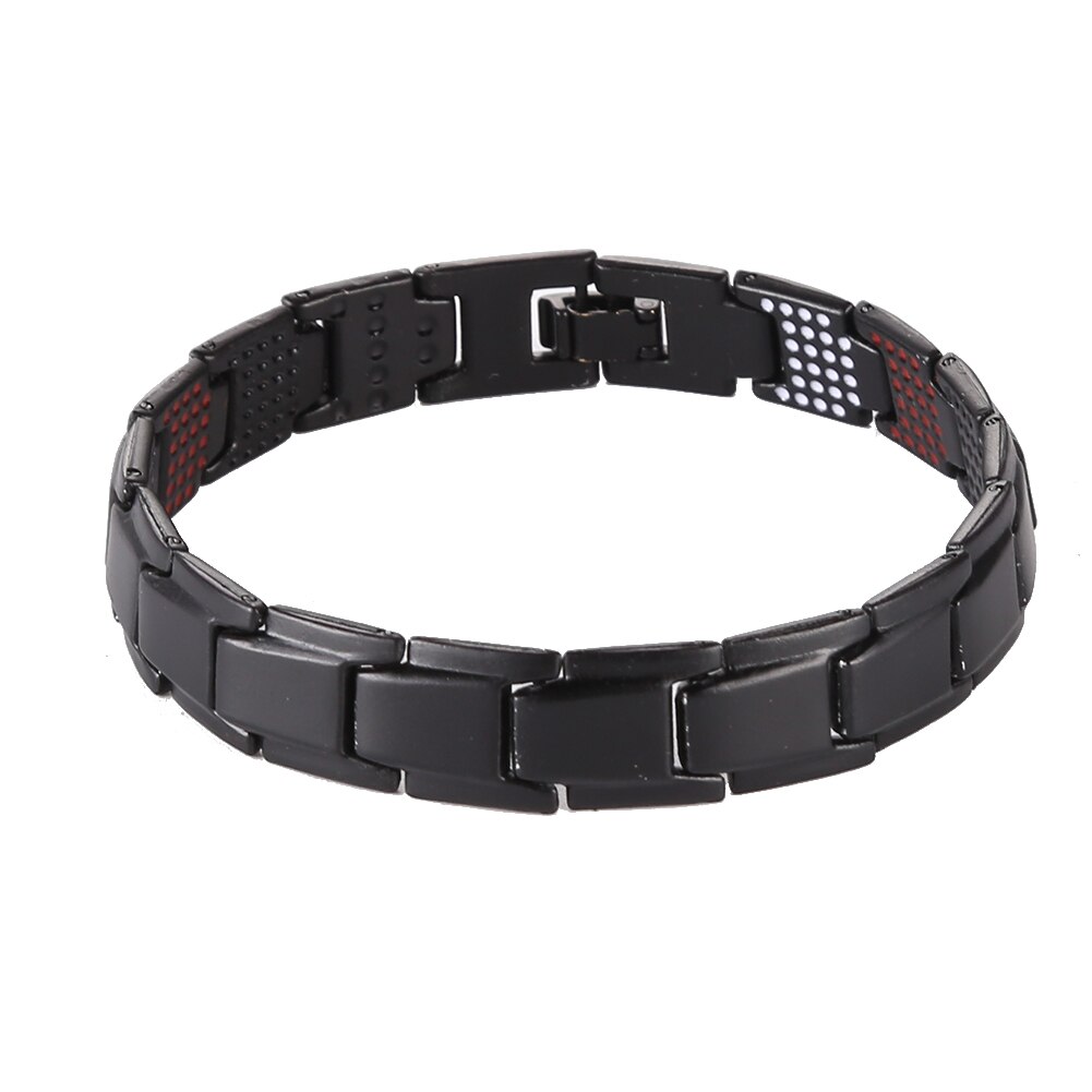 Weight Loss Energy Magnets Jewelry Slimming Bangle Bracelets Twisted Magnetic Therapy Bracelet Healthcare Tool: Black