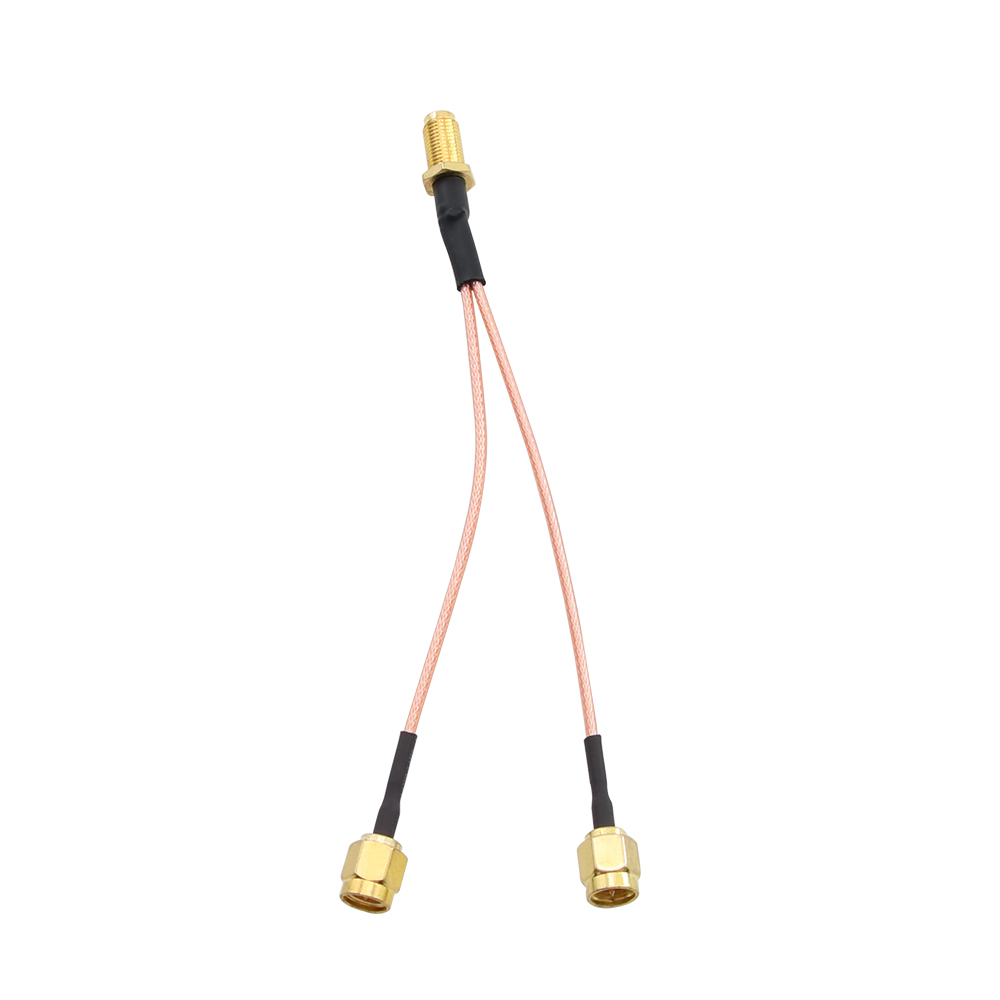 SMA Female To SMA Male Connector Splitter Combiner RF Coaxial Pigtail Cable Use for 3G 4G Modem HUAWEI ZTE Antenna