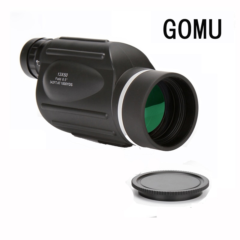 GOMU 13x50 monoculaire telescoop met afstandsmeter waterdichte verrekijker afstandsmeter type outdoor spyglass voor Vogels Kijken
