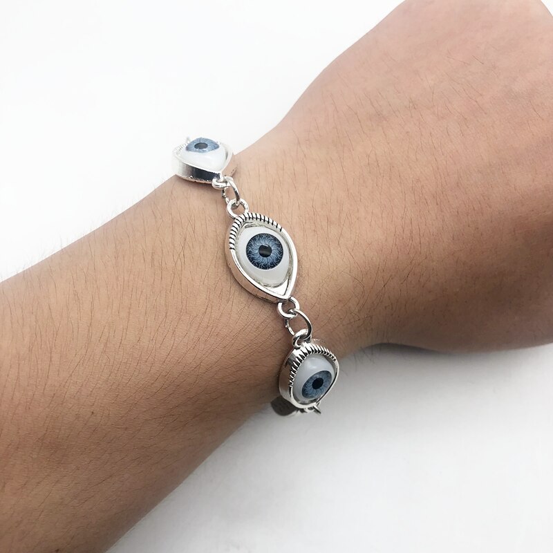 Goth Egirl Turkse Demon Evil Eye Armband Heks Geluk Grunge Indie Armband Esthetische Sieraden