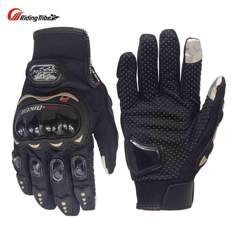 Motorcycle Racing Volledige Vinger Handschoenen mannen Touch Screen Motorbike Handschoen Moto Beschermende Gear Handschoen