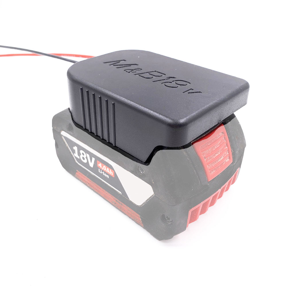 18v li-ionen-akku-stromanschlussadapter-dockhalterung 14 awg 54v kabel  bl1830 für makita bosch 18v lithium-akku diy