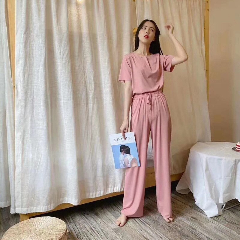 Pyjama Femme Pigiama Donna Hot Satin Silk Pajamas For Women's Set
