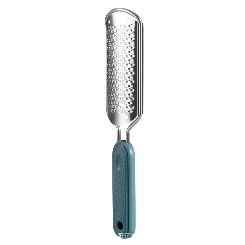 Ponceuse professionnelle pour les pieds, outil de pédicure, en acier inoxydable, enlève les callosités et les peaux mortes, râpe remplaçable, coupe exfoliante: Blue