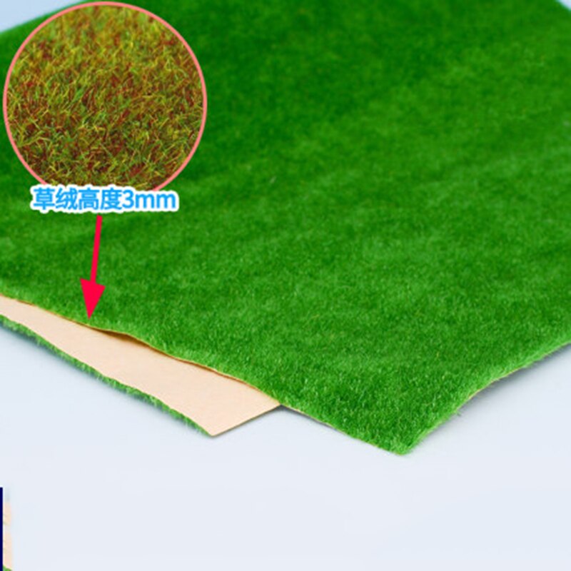 DIY Handmade Building Model Scene Making Material Sand Table Outdoor Landscape Turf Nylon Lawn Turf Paper