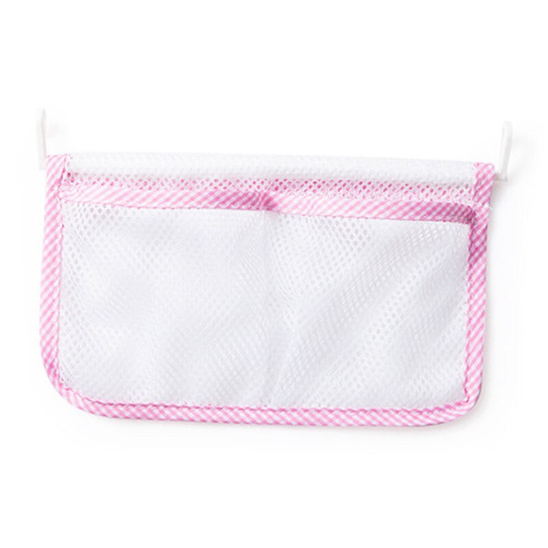 Kitchen Refrigerator Hanging Storage Bag Food Organizer Fridge 2 Hook Holder CN: Pink