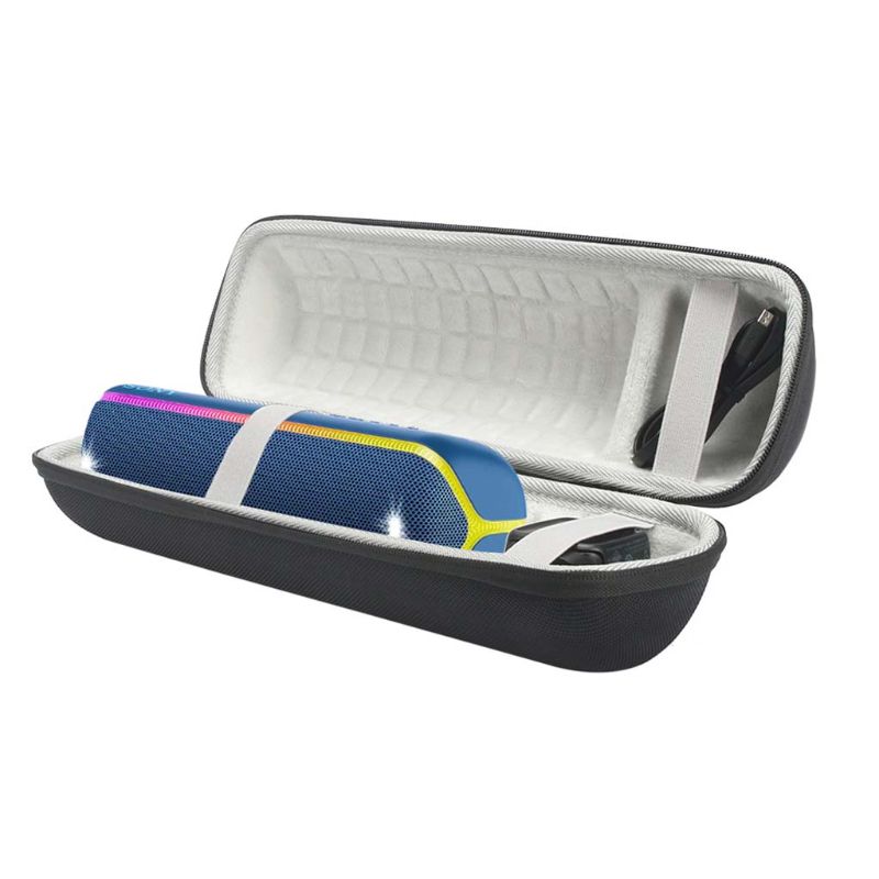 Runde Stoßfest Harte Schutz EVA fallen Kasten für Sony SRS-XB32 extra Bass Tragbare Bluetooth Lautsprecher
