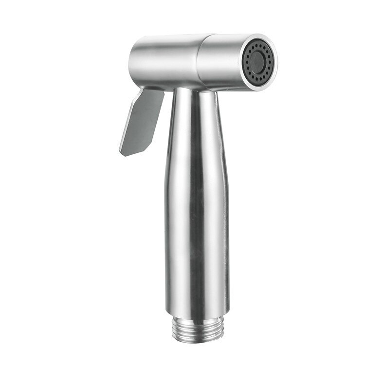 Stainless Steel Handheld Toilet bidet sprayer set Kit Hand Bidet faucet for Bathroom hand sprayer shower head self cleaning: single bidet