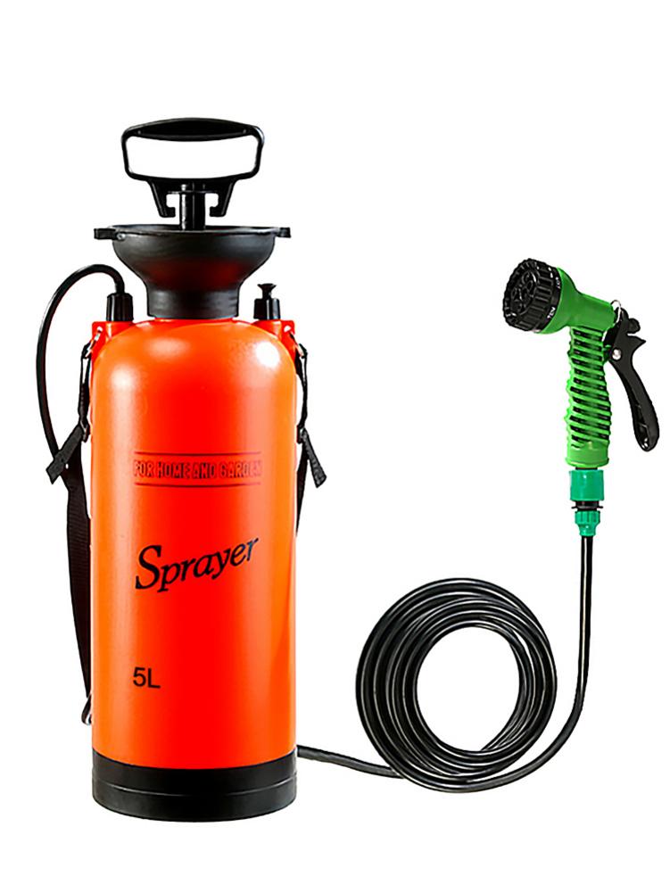 Portable Outdoor Camping Shower Multi-Function Bath Sprayer Watering Flowers Car Washing Small Sprayer For Travel