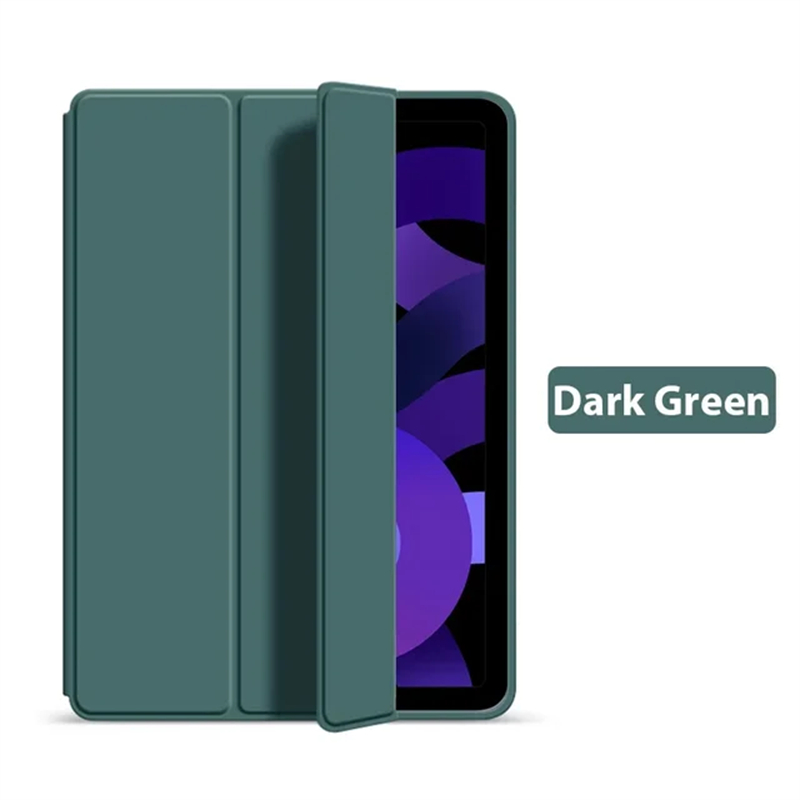 Voor Apple iPad 11e (A16) 2025 Case A3354 A3355 Magnetische Opvouwbare PU Stand Zachte TPU Back Cover Voor iPad 10e Gen 10.9 2022 Funda: ELEVEN / Darkcyan
