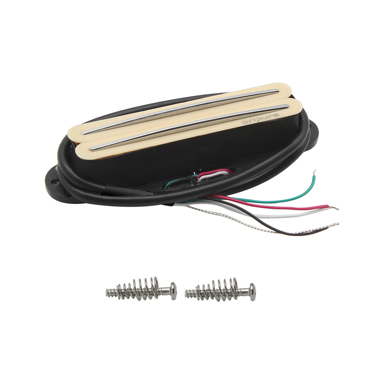 OriPure PB5 Alnico 5 Dual Rails Humbucker Guitar Pickup for ST Guitar: Blue