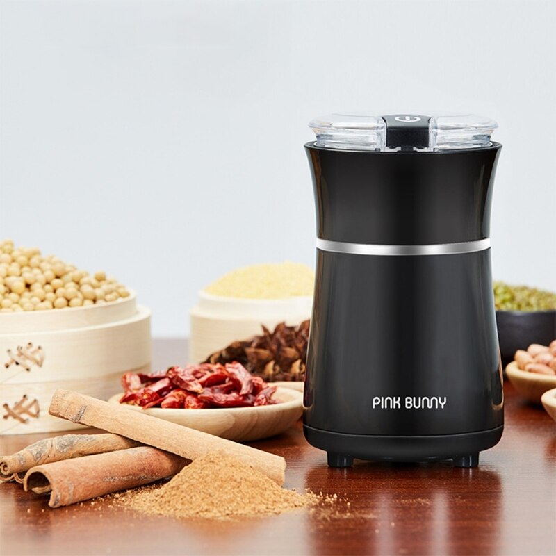 Mini Electric Coffee Grinder Beans Spice Mill Blender Nut Seed Grinding Machine 95AC