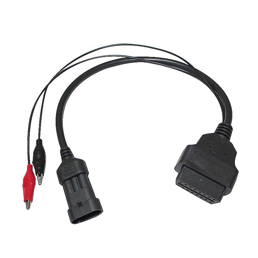 Voor Fiat 3 Pin Naar 16 Pin Auto Kabel OBD2 Connector 3pin Male Naar 16Pin Vrouwelijke Voor Lancia Voor Alfa auto Diagnostische Kabel