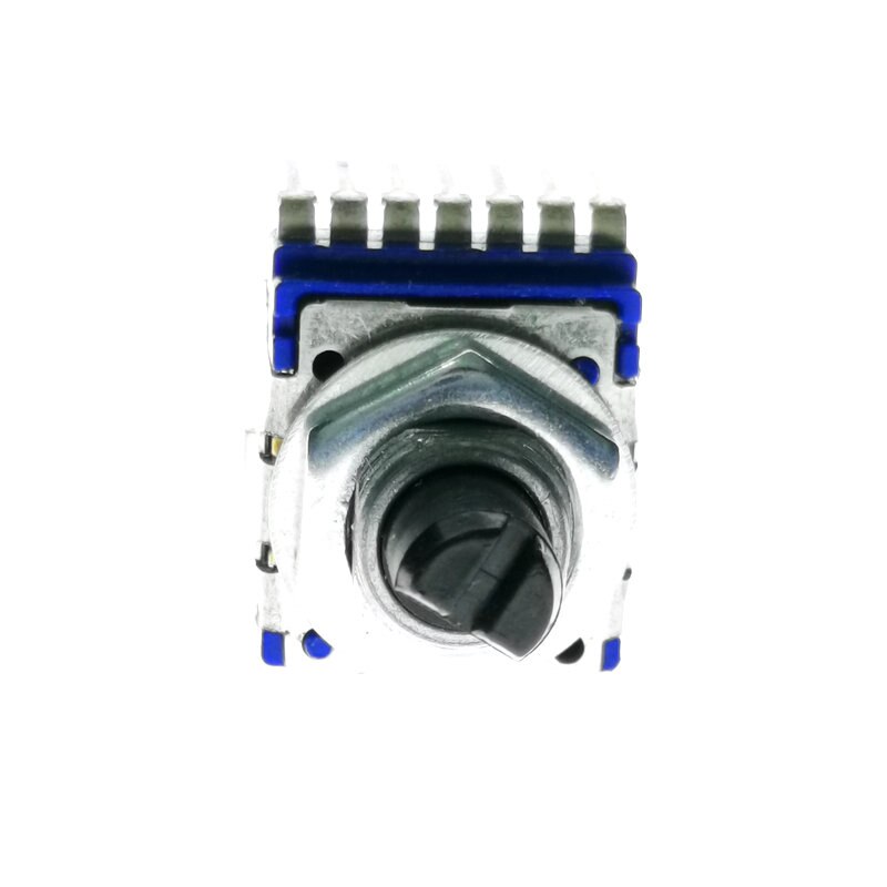 Potentiomètre de Volume ALPS RK14 5K, 502A, double A5K, 7 broches, 13MM, demi-arbre, , japon