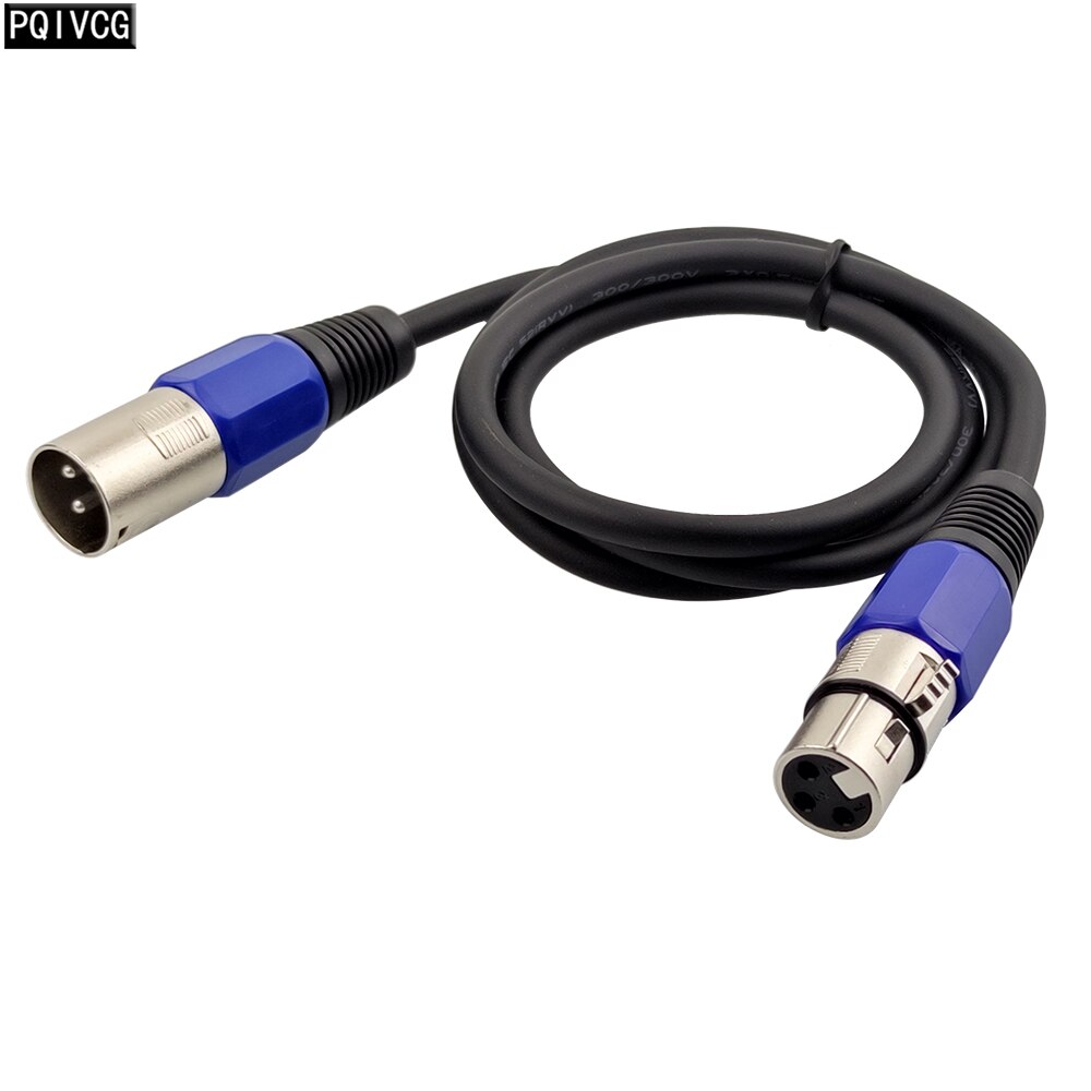 1 M 3-PIN DMX Signal Line Stage Light Signal Cable DMX Signal Cable 1M