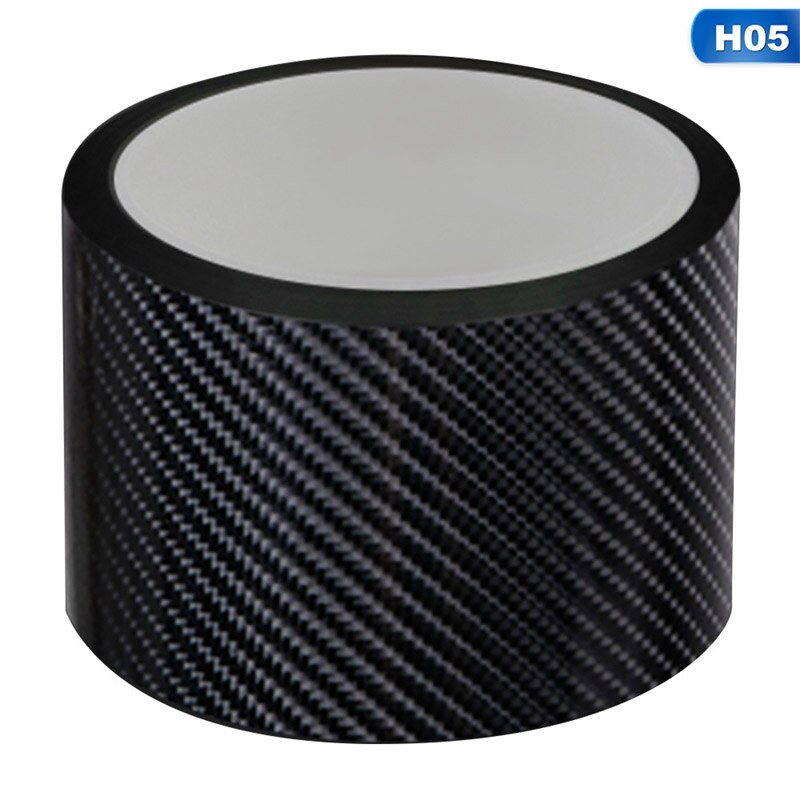 Carbon Fiber Auto Sticker Protector Strip Nano Sticker Auto Instaplijsten Anti Kras Tape Botsing Scuff Diy Plakken Bescherming Film: 70mm X 300cm