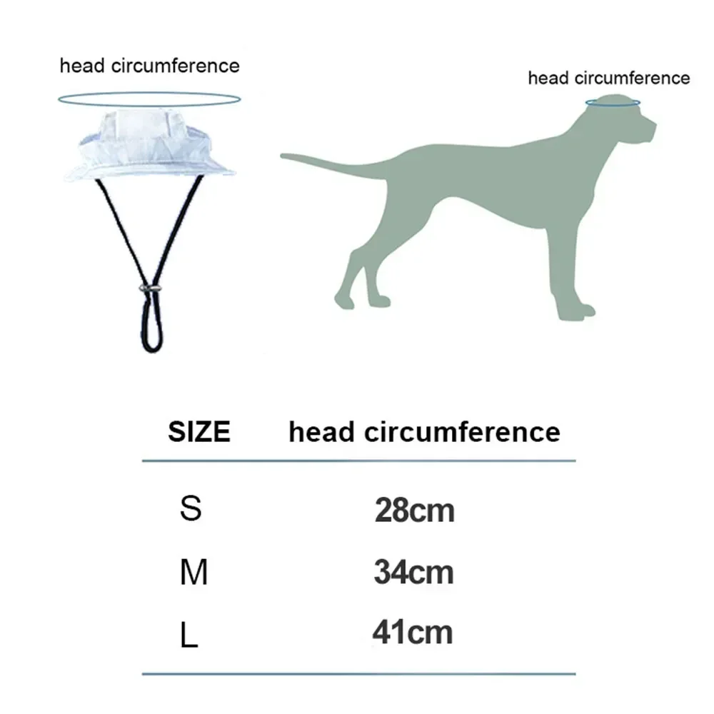 Gorros para perros y gatos con cuerda ajustable, sombrero para mascotas pequeñas y medianas, sombrero para cachorros, accesorios para perros pequeños