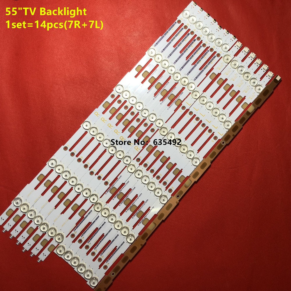 Led Backlight Voor Lb55037 Lbm550e0601 Ex-55037003 Ex-55037013 55pus6272 55put6101 55puh6101 55puk490 0/12 T550qvn03.1 Tpt550u2