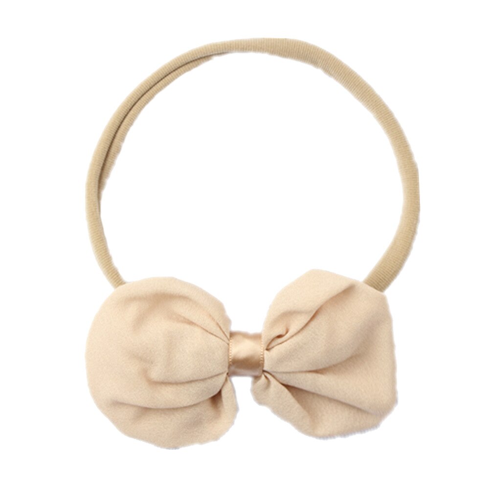 Schattige kinderhoofdband voor meisjes, mooie strikken voor haar, strikken voor haar, accessoires voor meisjes, babyhoofdbanden: Beige