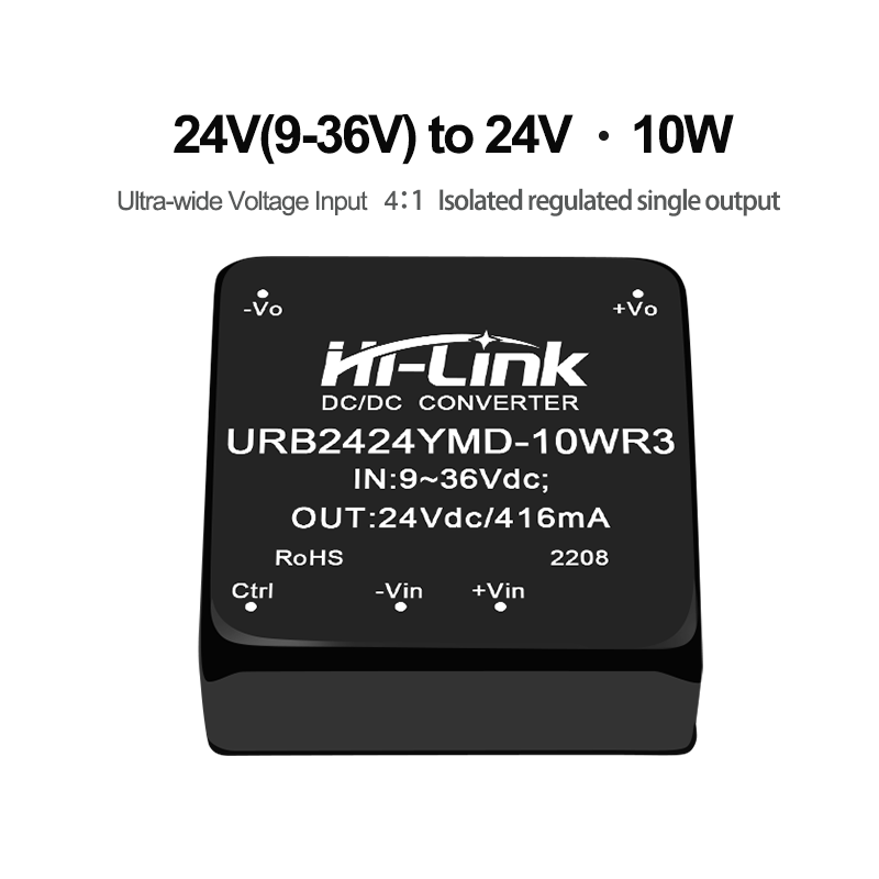 Offizielles Hallo-Verknüpfung 10W 24V URB2403YMD-10WR3 URB2405YMD-10WR3 URB2412YMD-10WR3 URB2415YMD-10WR3 URB2424YMD-10WR3 DCDC-Leistungsmodul: Beige / bündeln5