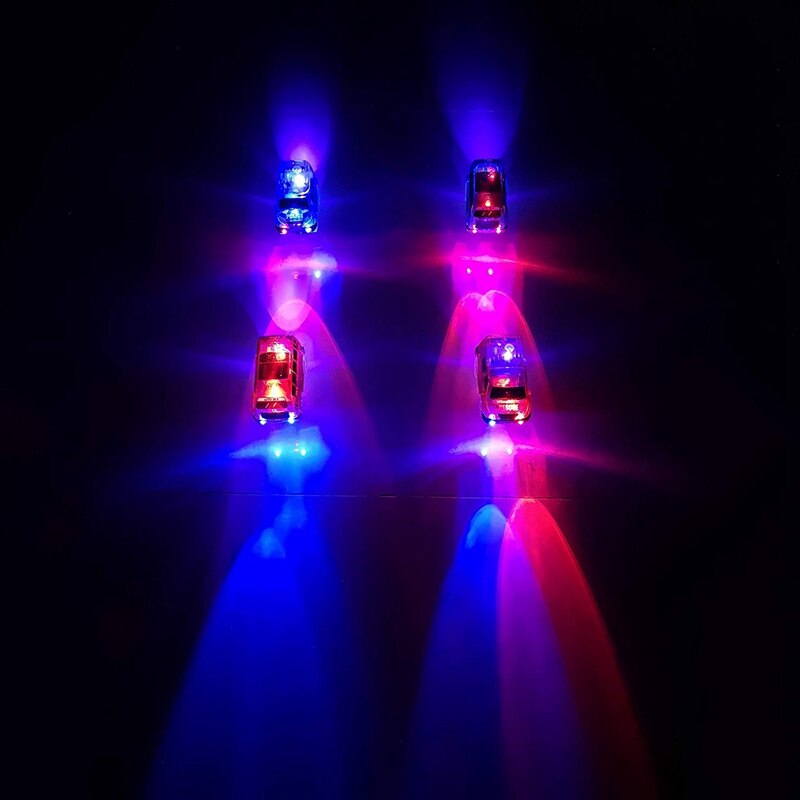 3 Pack Track Cars Compatible with ic Tracks and Neo Tracks Replacement Light Up Racing Track Accessories with 5 Flashing LED