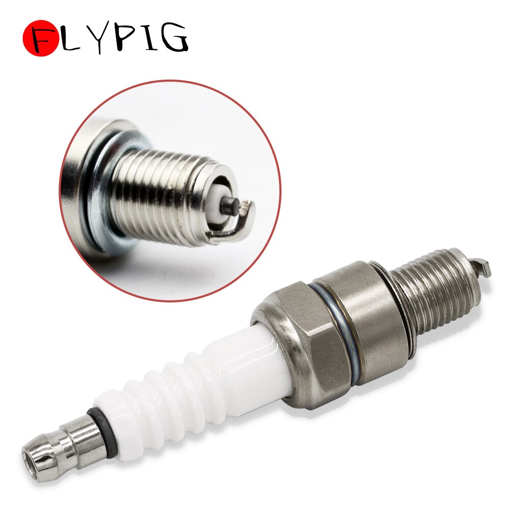 1Pcs Spark Plug Plugs CR7HSA XR80 XR100 XR CRF80 CRF for Honda XR100R 1989-2003 for TRX90 TTR50 TTR125 XVS125 CR7HSA