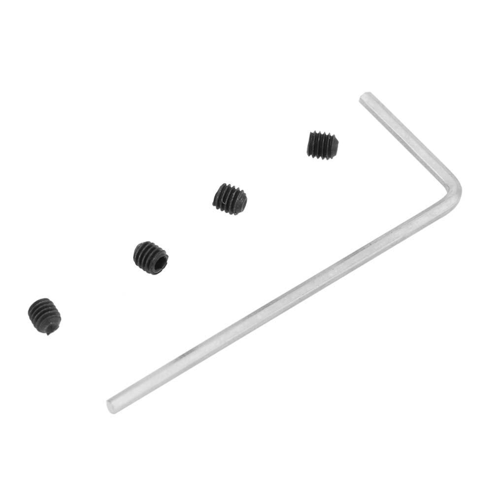 2Pcs M3 Rigid Flange Coupling Motor Shaft Coupler Connector ID 5mm OD 10mm Flange Coupler