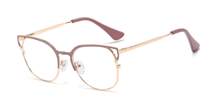 48062 Simple Cat Ear Metal Frame Ultralight Glasse... – Vicedeal