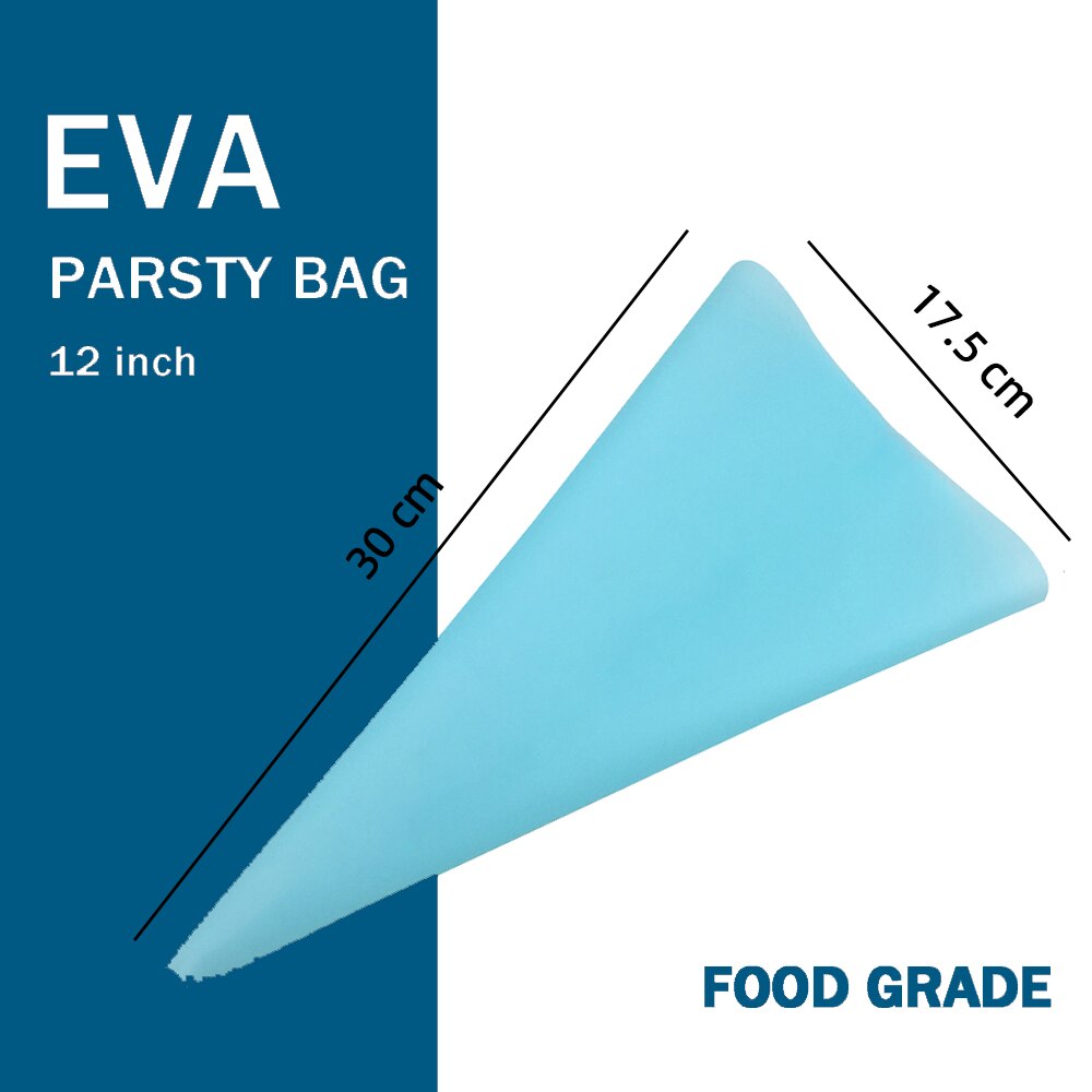 Cookies and Cake Pastry Nozzles Baking Supplies Kitchen Stainless Steel Cakes Decorating piping Tips Tool Cupcake Accessories: EVA pastry Bag