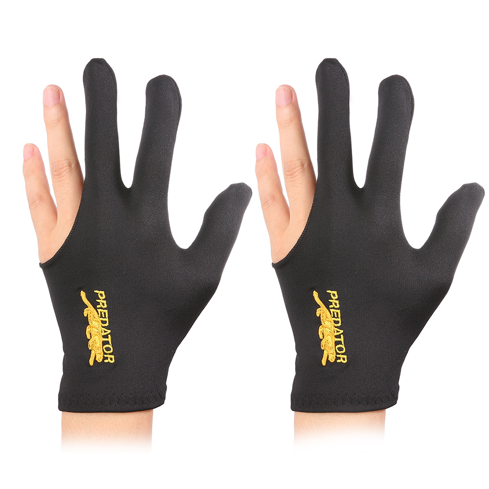 2 stück dreifinger-snooker-billard-queue-handschuhe aus lycra-gewebe mit stickerei für die linke hand, offenes billard, fitnesszubehör: 2 stck.