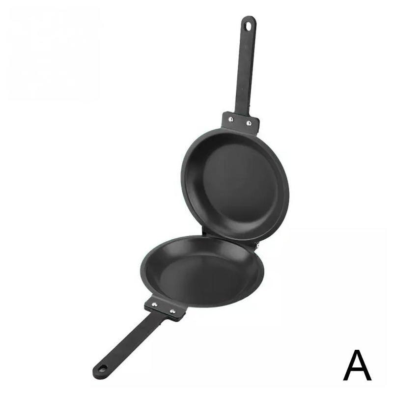 Dubbelzijdig Koekenpan Non-stick Keramische Coating Flip Koekenpan Gebakken Ei Omelet Pannenkoek Maker Huishoudelijke Keuken Kookgerei