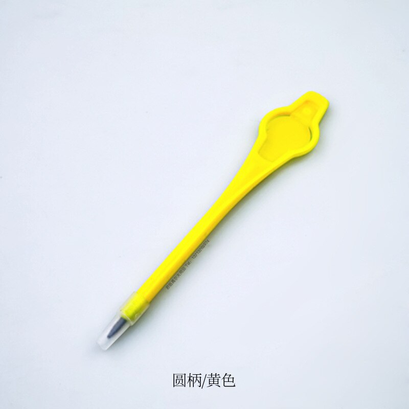 Stylo de notation de Golf crayon su jiao bi corps 2h stylo cartouche jeu outil de notation stade accessoires carré tige ronde: round Shank Yellow 1 Branch