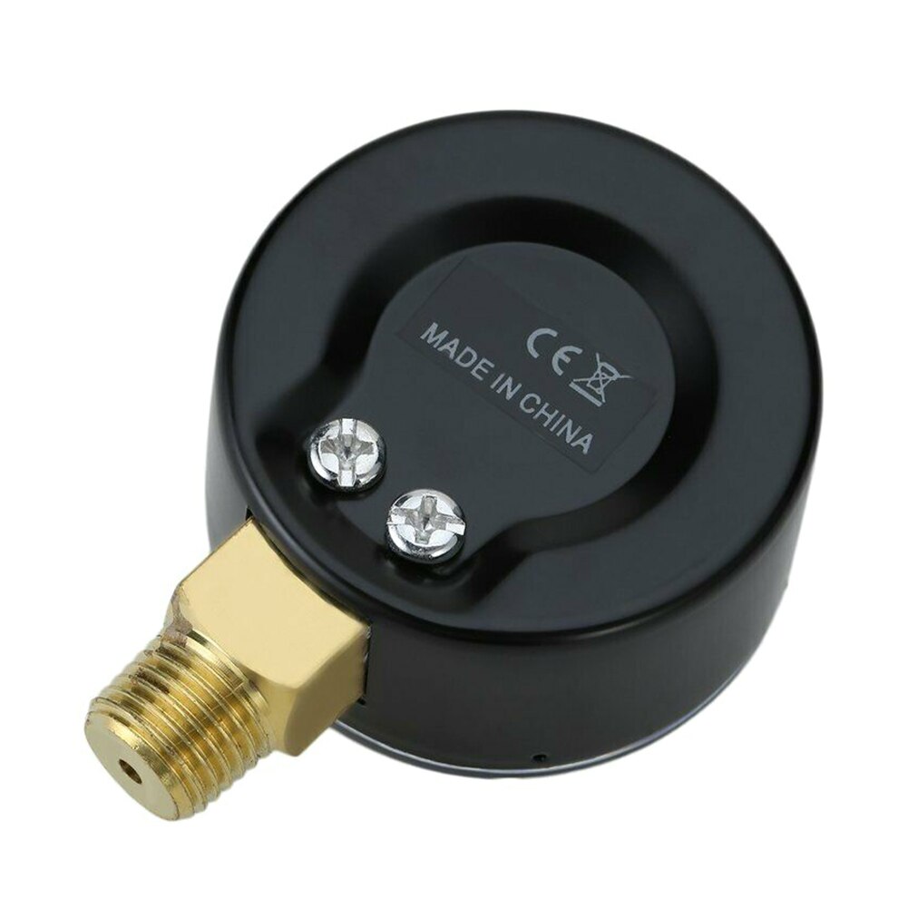 TS 50 Multipurpose Test Mini Practical Tools 0-4 Bar 0-60 PSI Measuring Pressure Gauge Easy Operate Portable Water