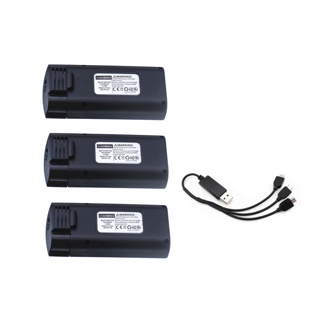 7.4V 2200mAh Lipo Battery and Charger Set For SG108 SG-108 RC Quadcopter Spare Parts 7.4V Rechargeable Battery