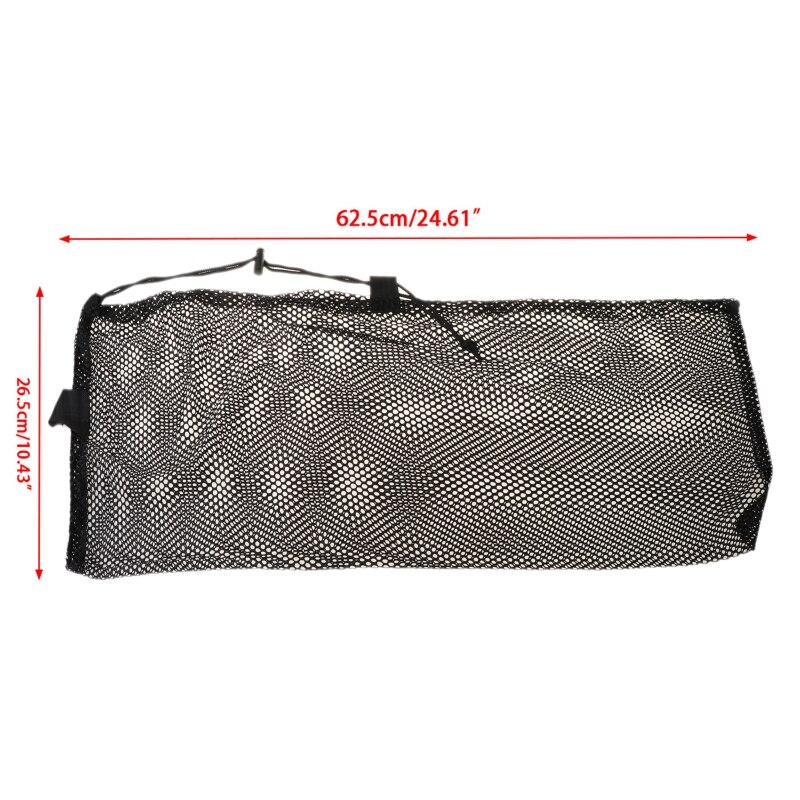 Natación buceo bolsa de malla para almacenamiento Snorkel de secado rápido engranaje de gafas bolso Q1FF